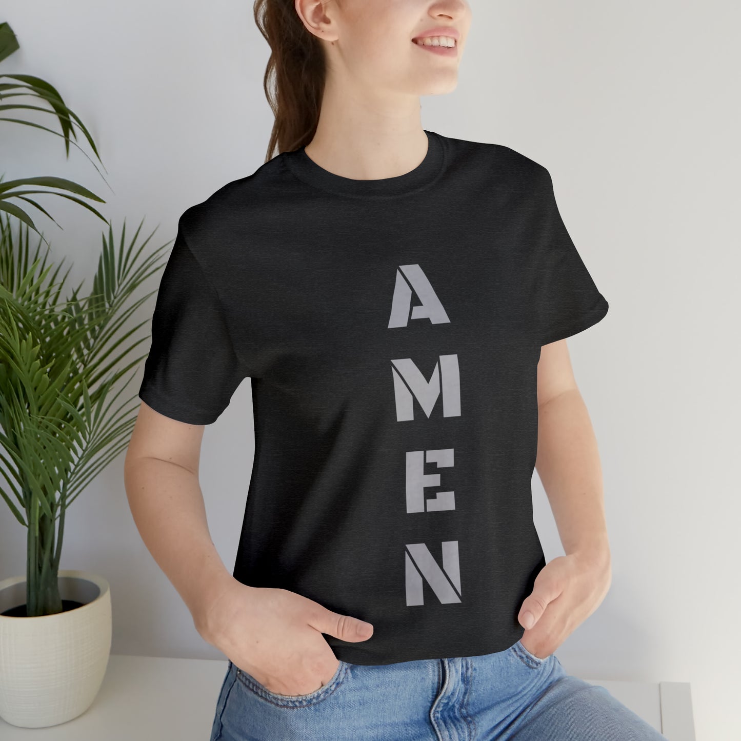 AMEN Unisex Jersey Short Sleeve Tee