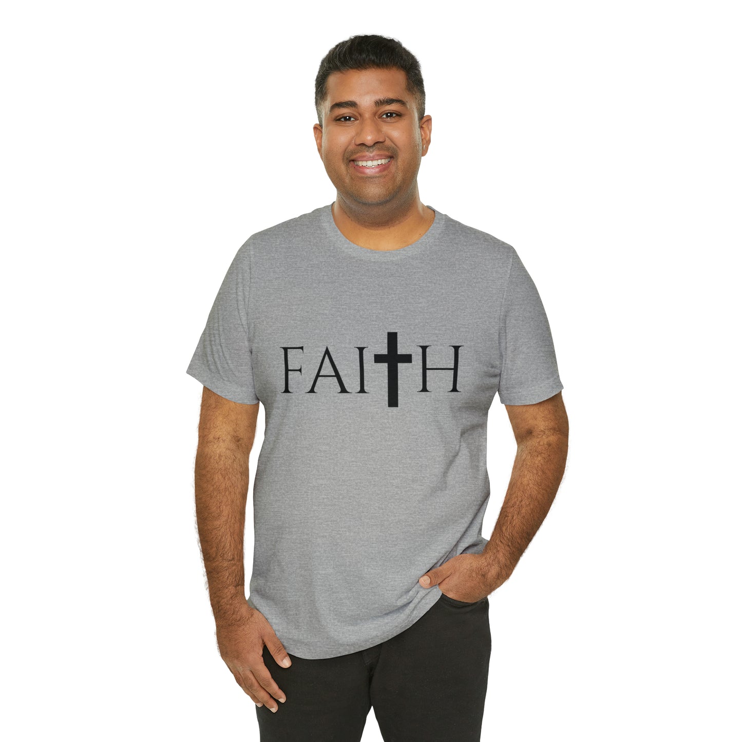 FAITH Unisex Jersey Short Sleeve Tee