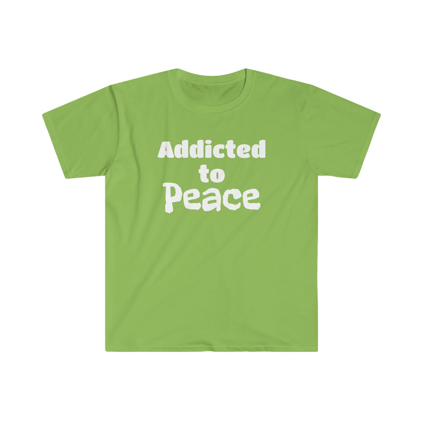 Addicted to Peace Unisex Softstyle T-Shirt