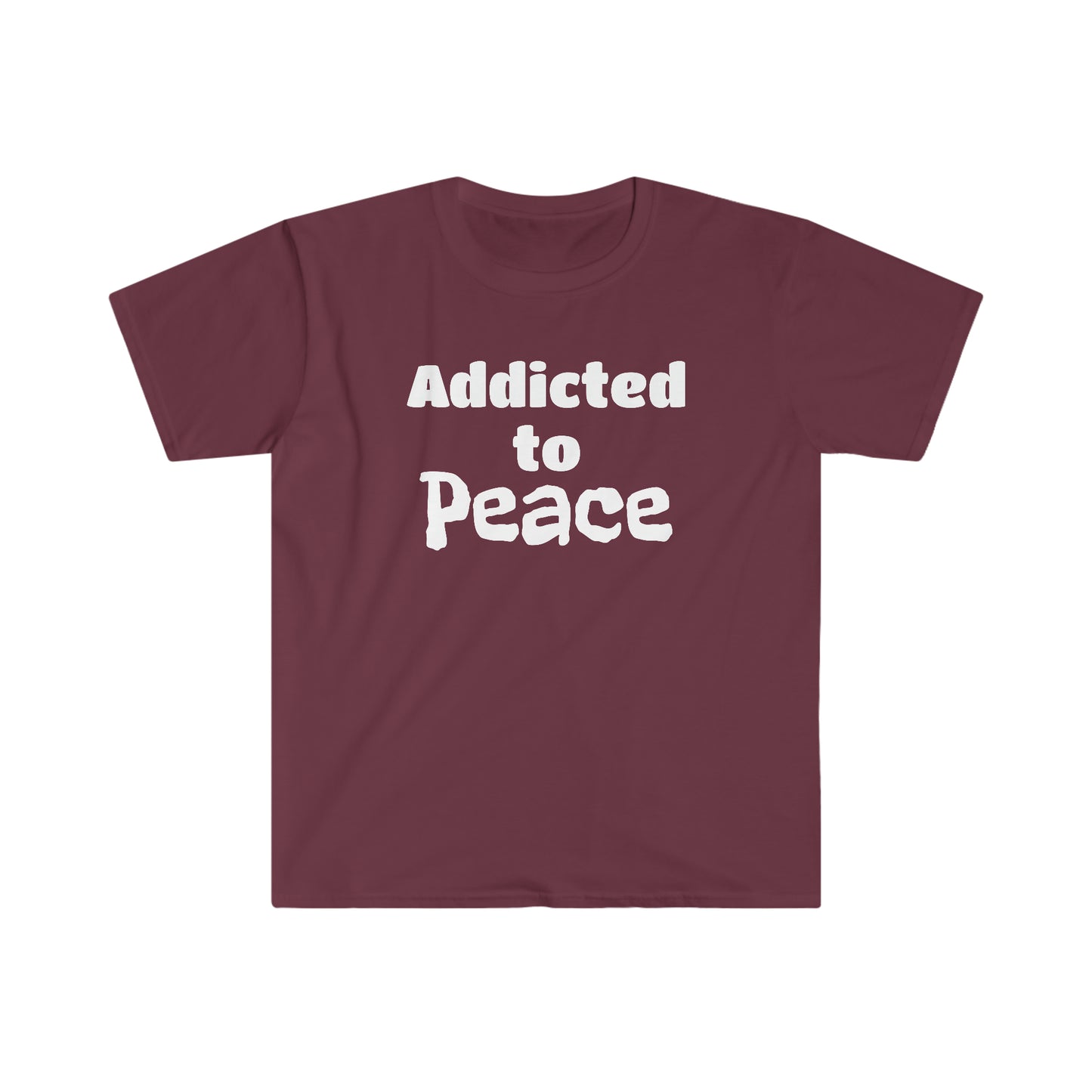 Addicted to Peace Unisex Softstyle T-Shirt