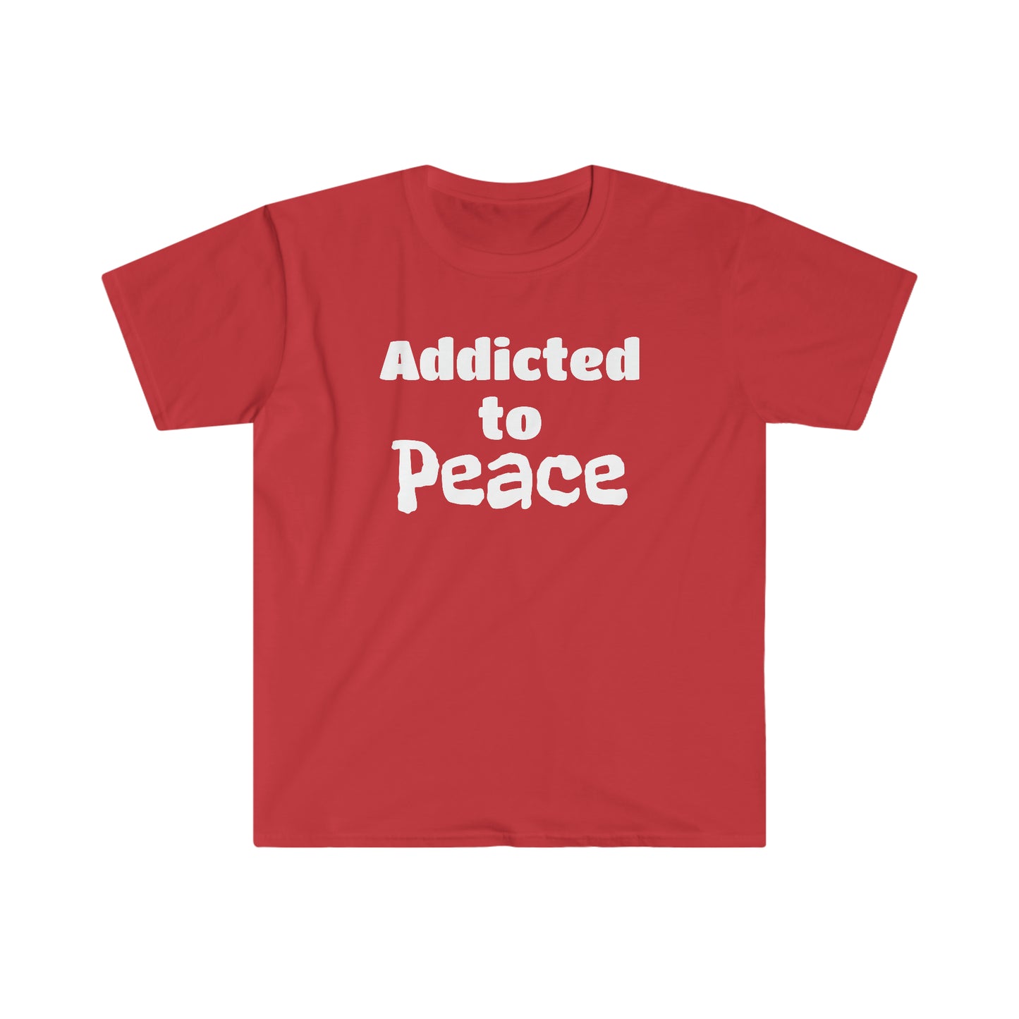 Addicted to Peace Unisex Softstyle T-Shirt