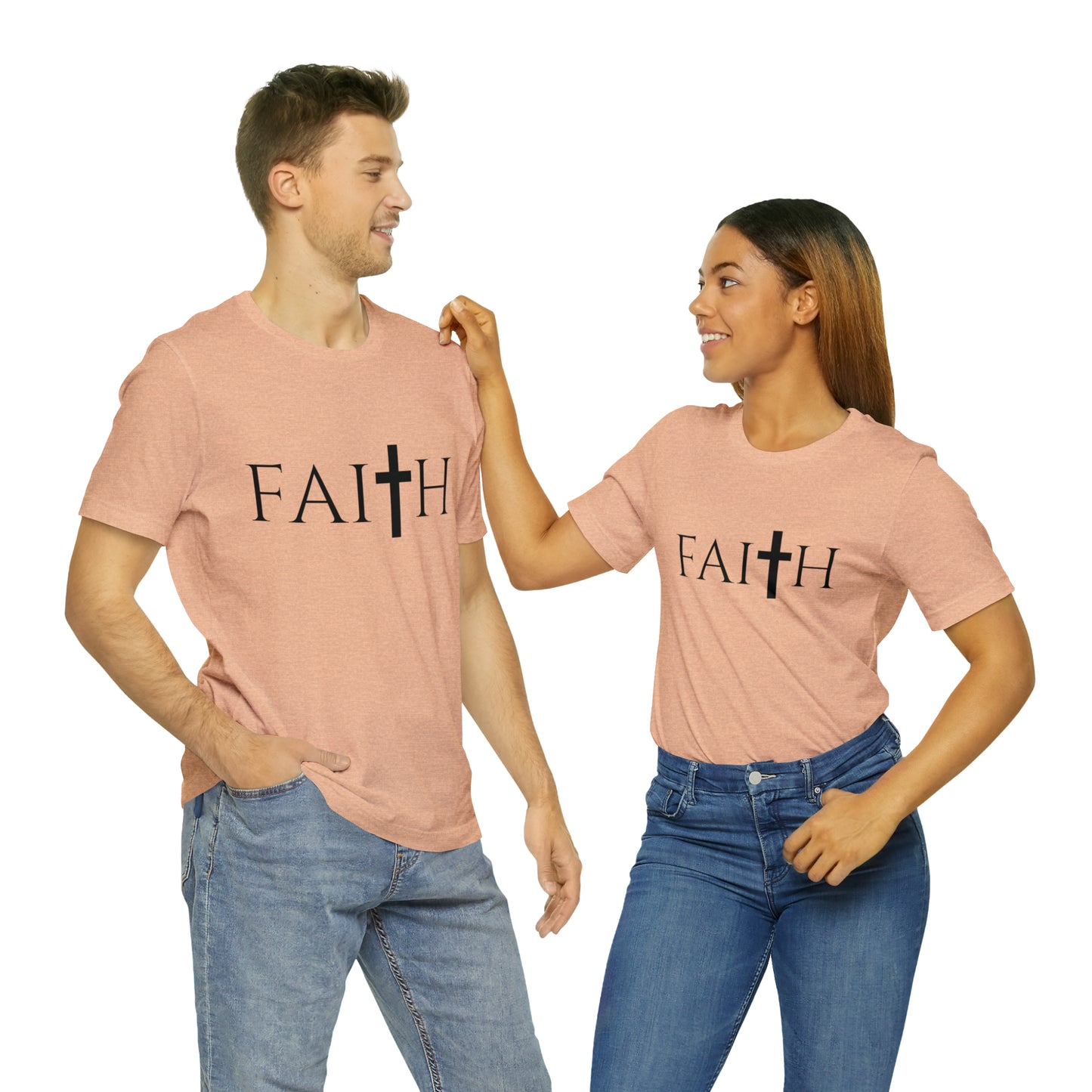 FAITH Unisex Jersey Short Sleeve Tee