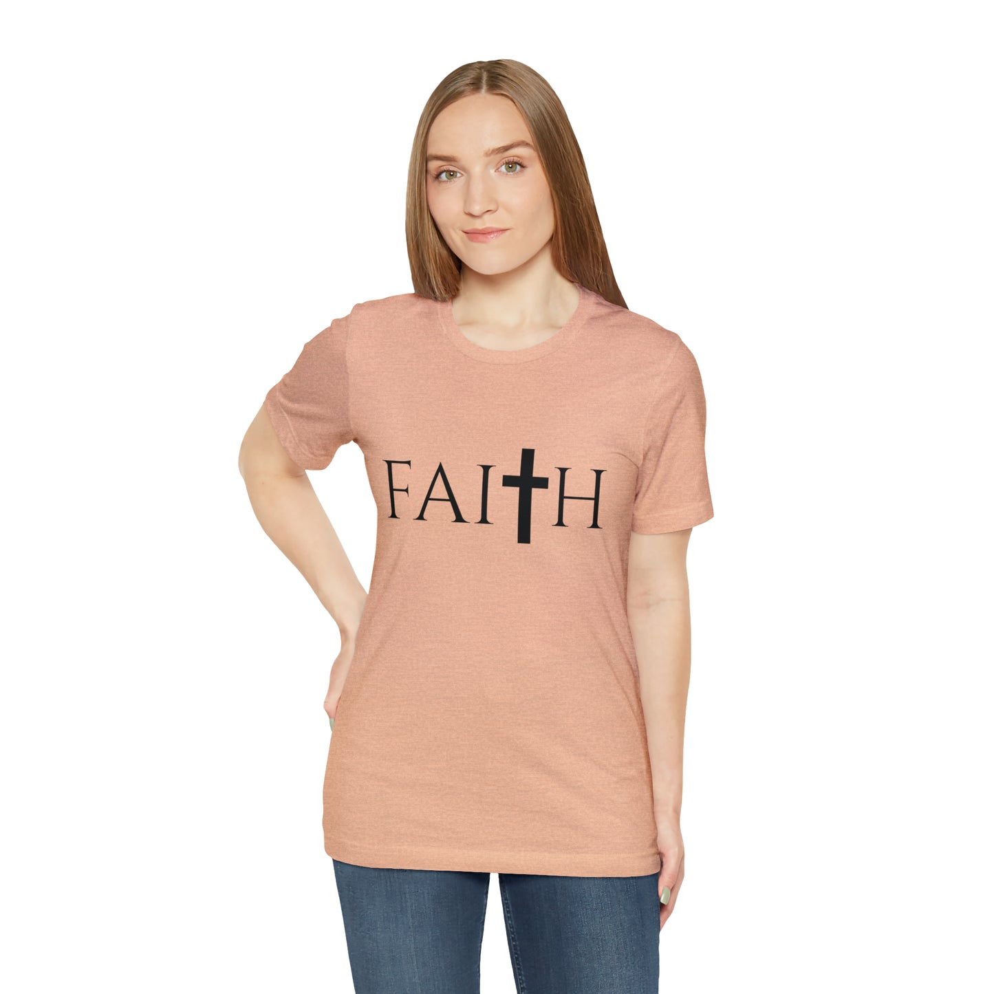 FAITH Unisex Jersey Short Sleeve Tee