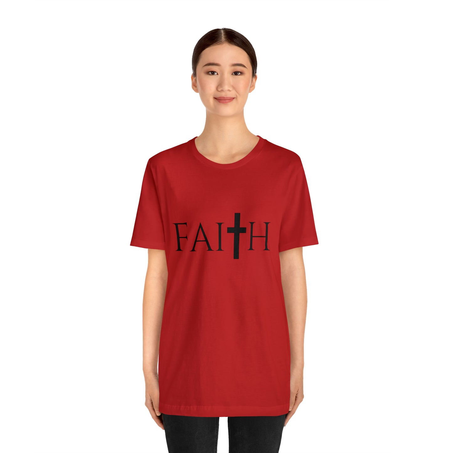 FAITH Unisex Jersey Short Sleeve Tee