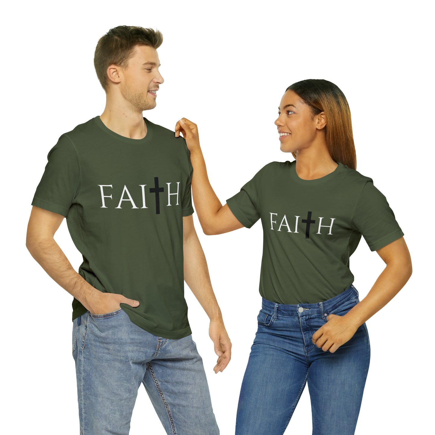 FAITH Unisex Jersey Short Sleeve Tee