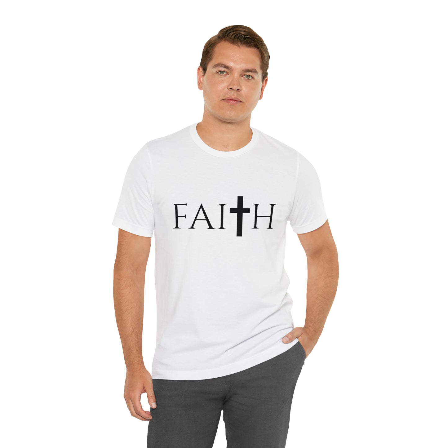 FAITH Unisex Jersey Short Sleeve Tee