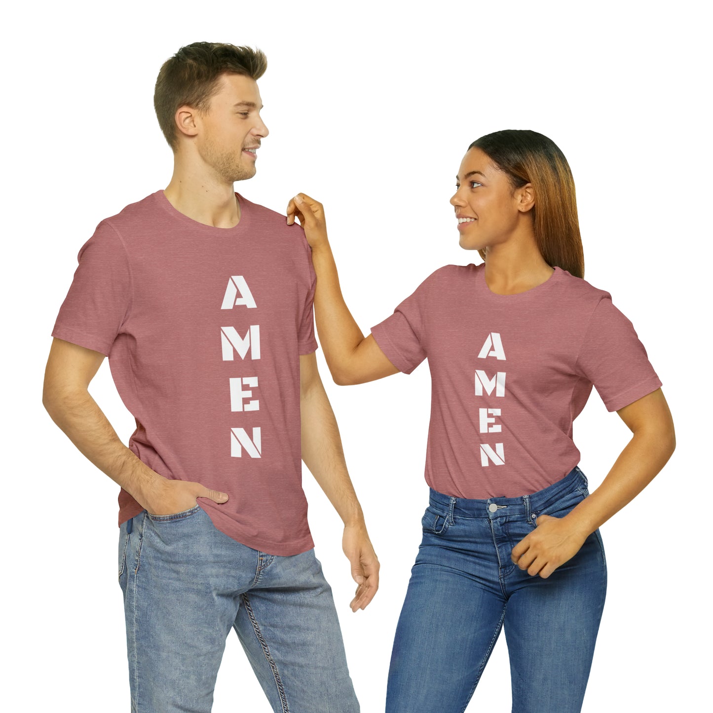 AMEN Unisex Jersey Short Sleeve Tee