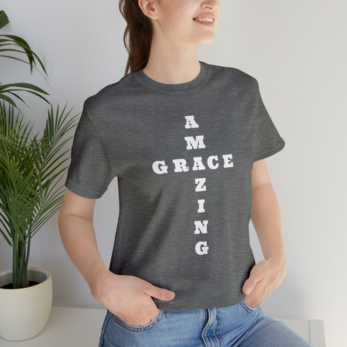 Amazing Grace Unisex Jersey Short Sleeve Tee