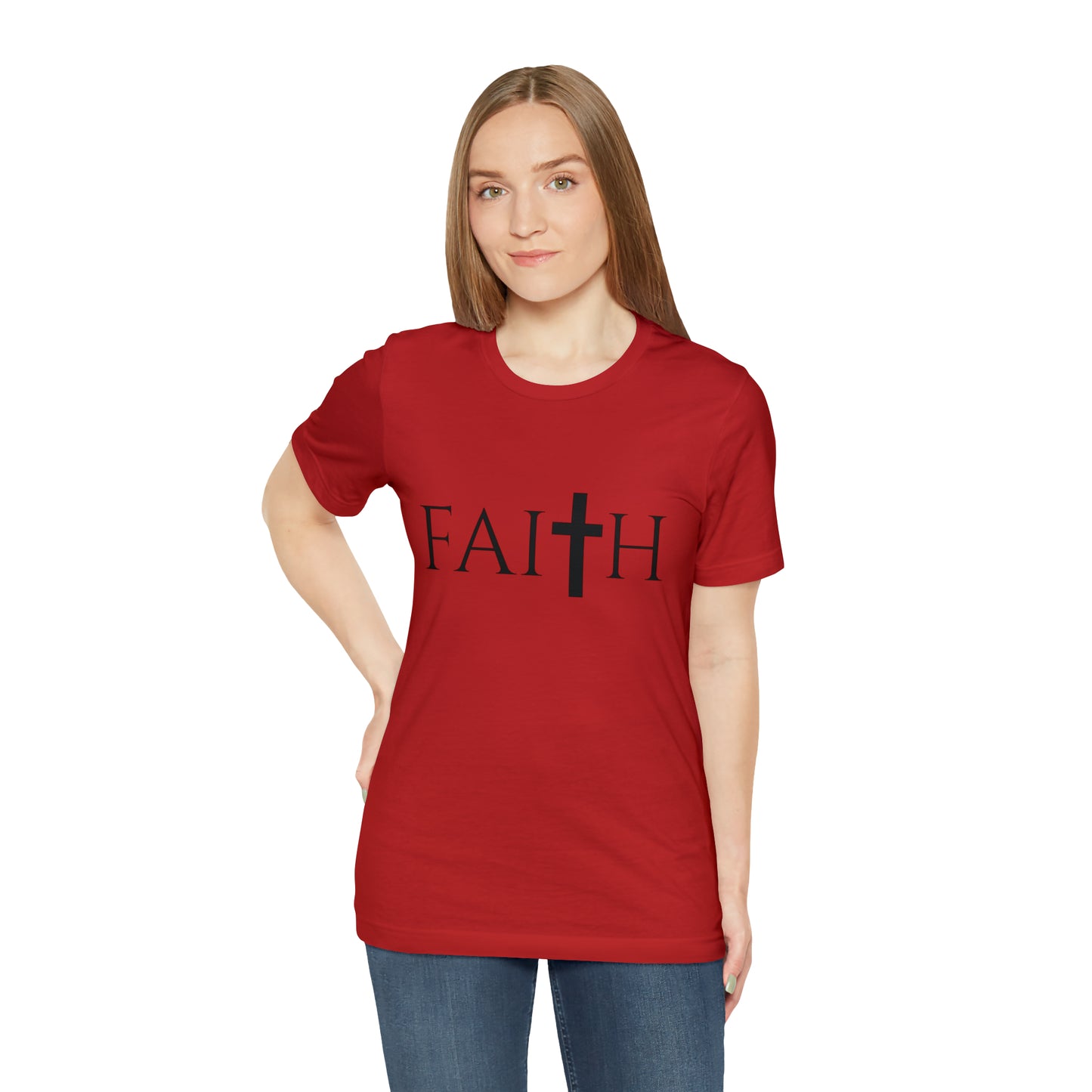 FAITH Unisex Jersey Short Sleeve Tee