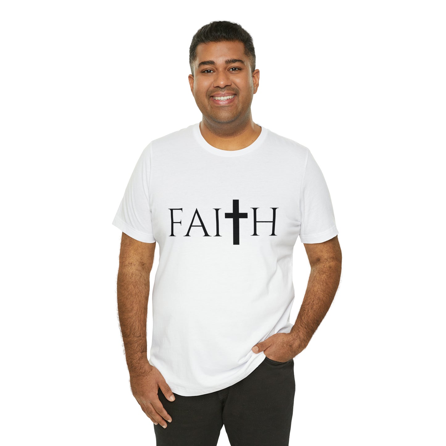 FAITH Unisex Jersey Short Sleeve Tee