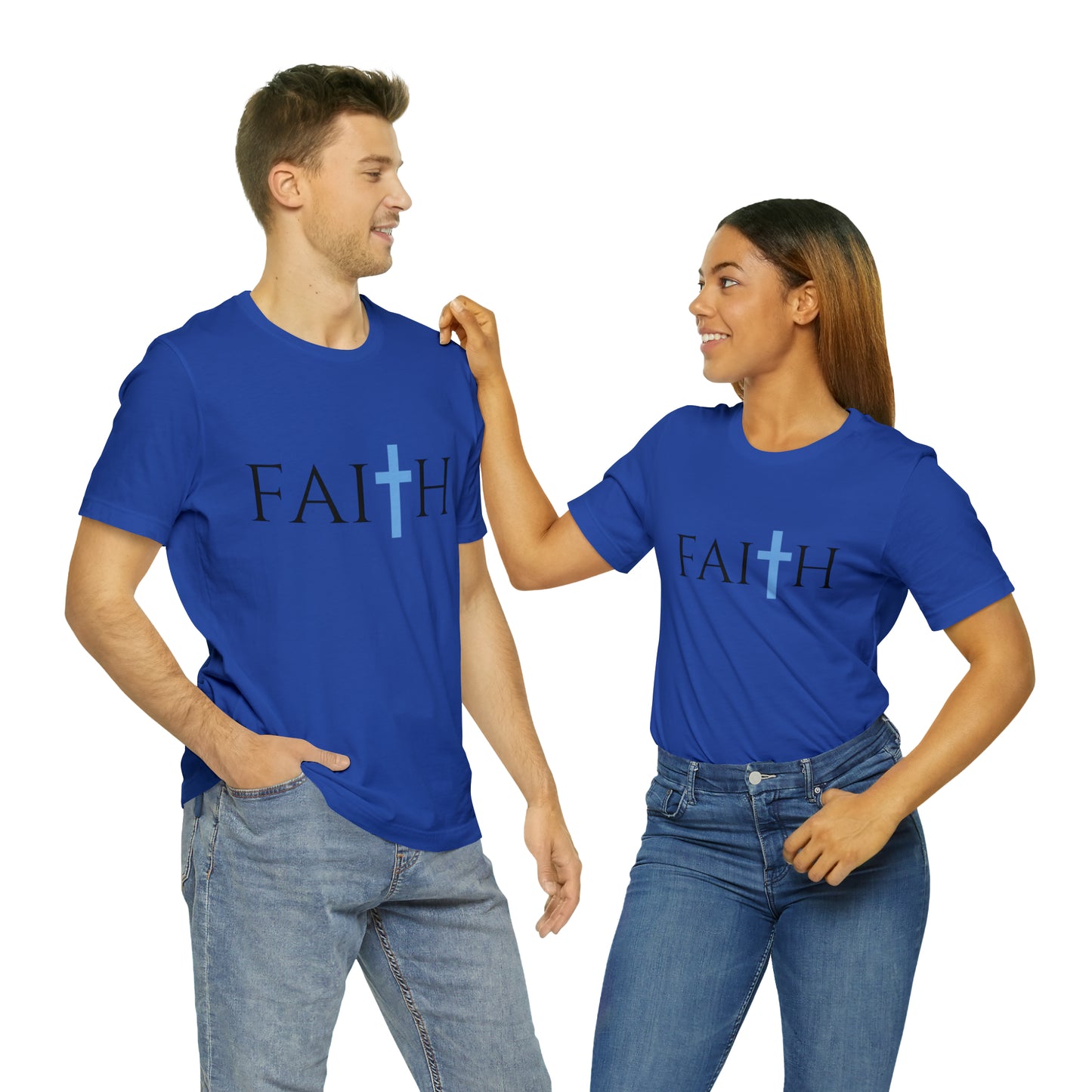 FAITH Unisex Jersey Short Sleeve Tee