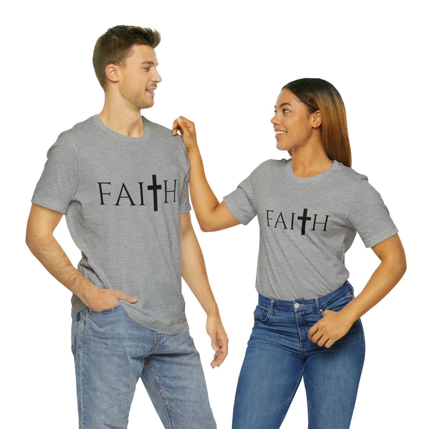 FAITH Unisex Jersey Short Sleeve Tee