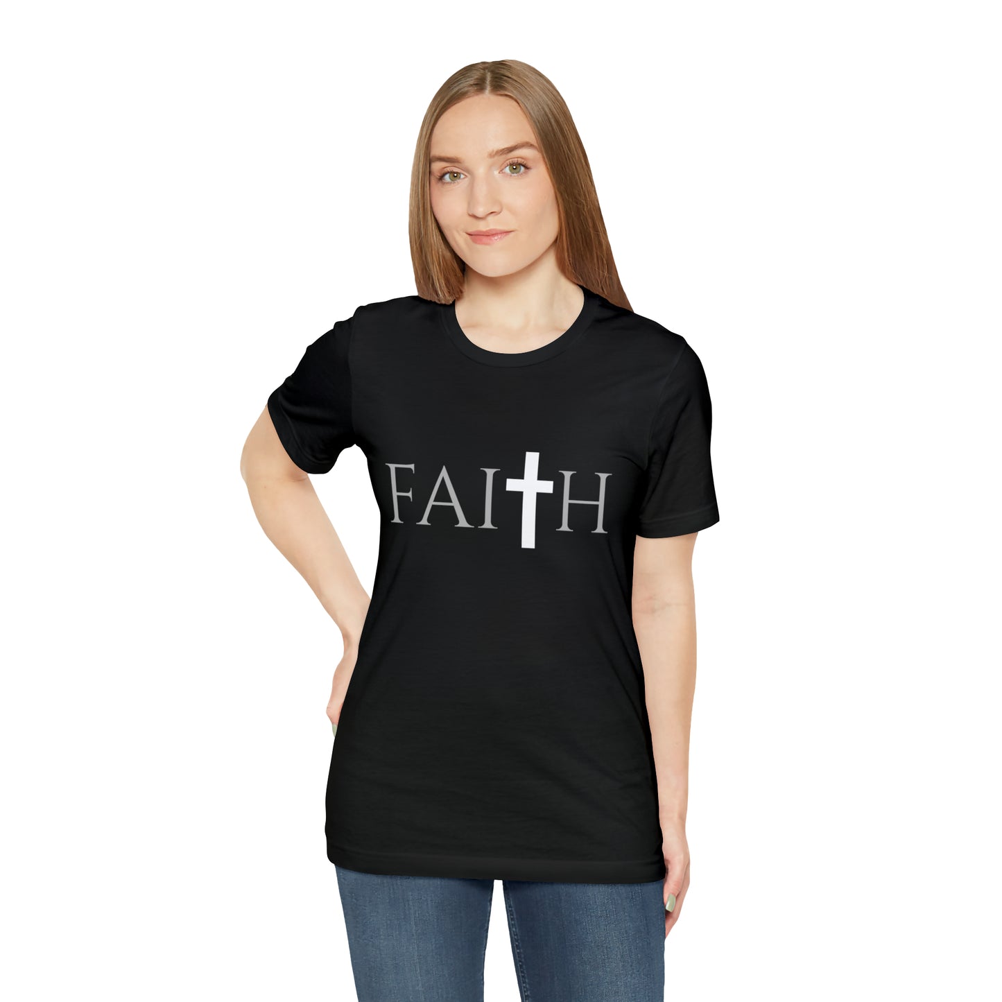 FAITH Unisex Jersey Short Sleeve Tee