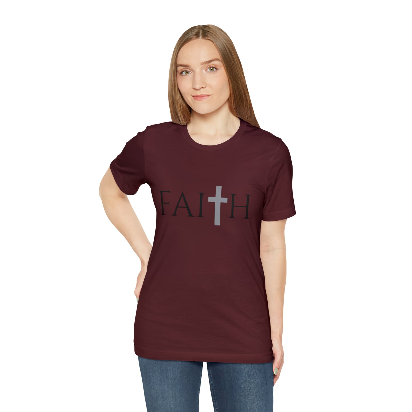 FAITH Unisex Jersey Short Sleeve Tee