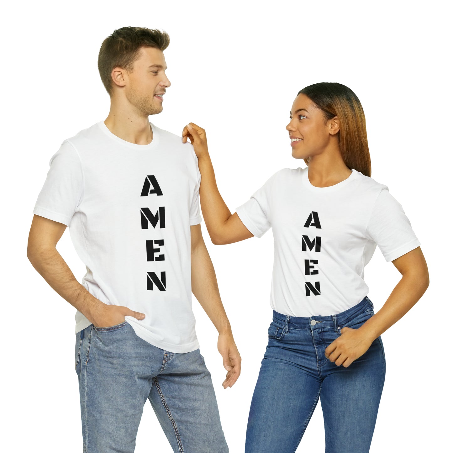 AMEN Unisex Jersey Short Sleeve Tee