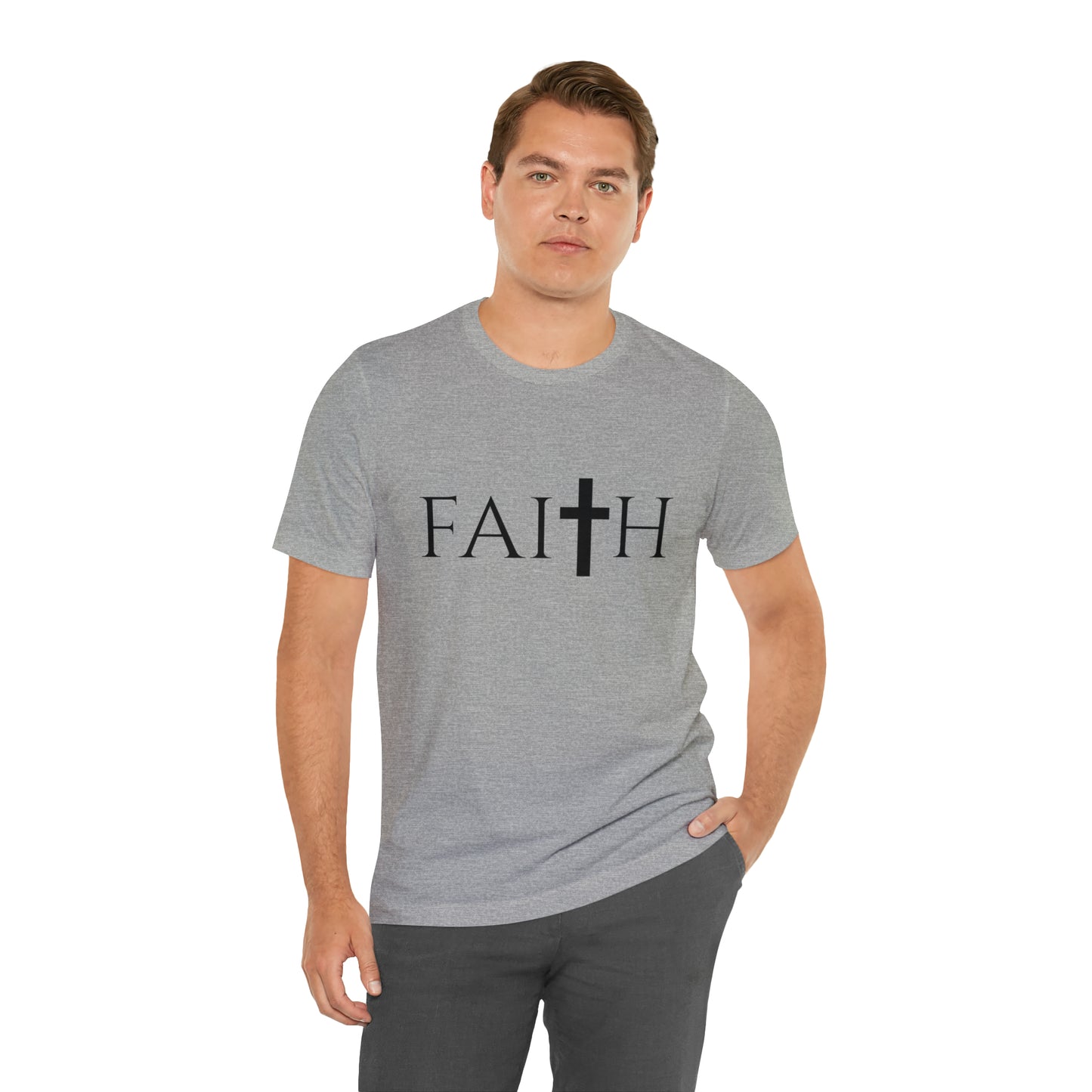 FAITH Unisex Jersey Short Sleeve Tee