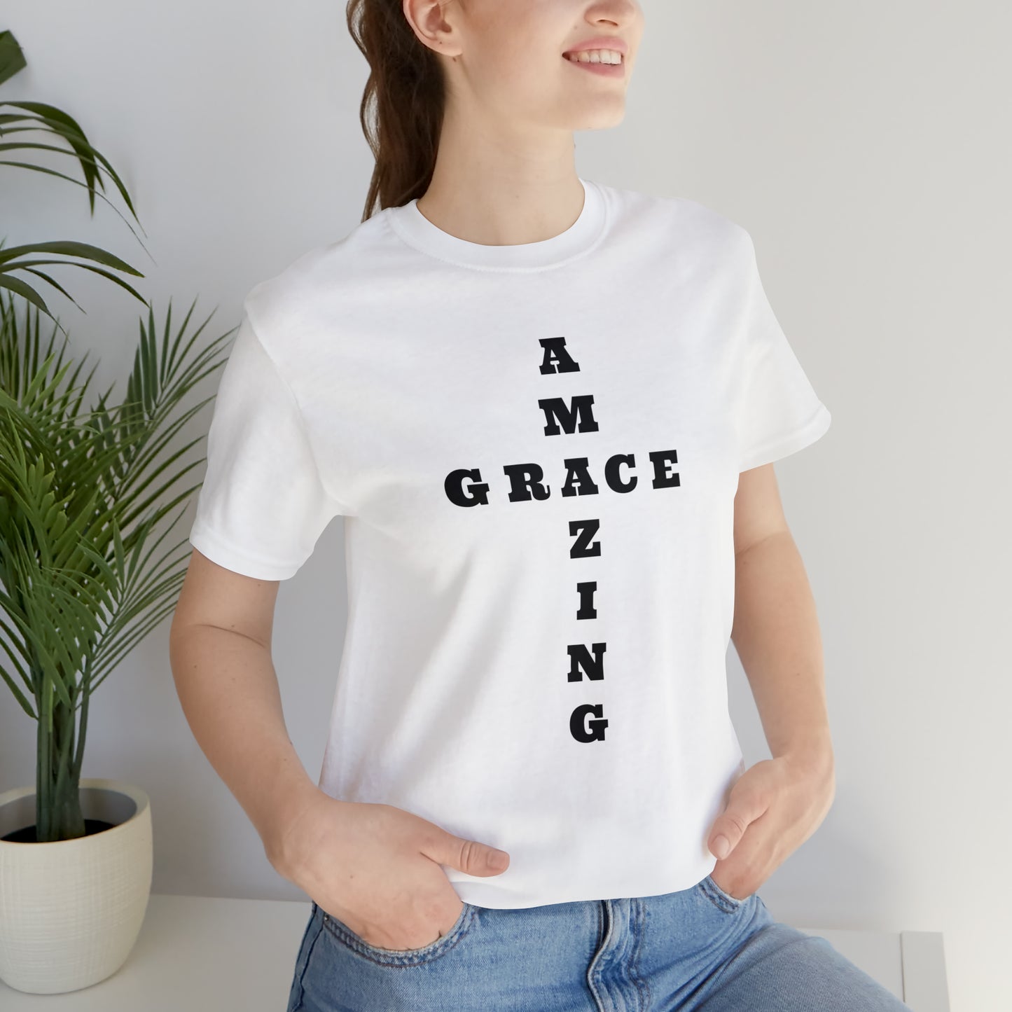 Amazing Grace Unisex Jersey Short Sleeve Tee