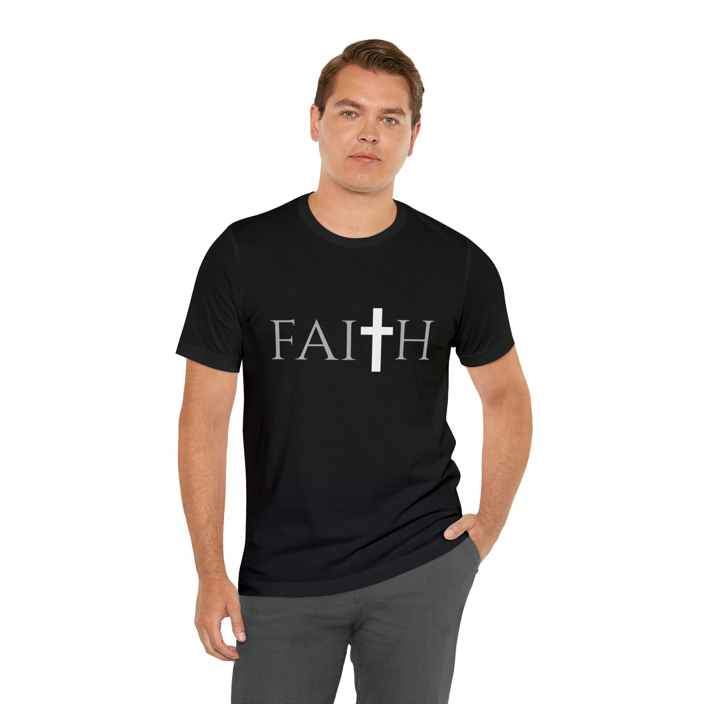 FAITH Unisex Jersey Short Sleeve Tee