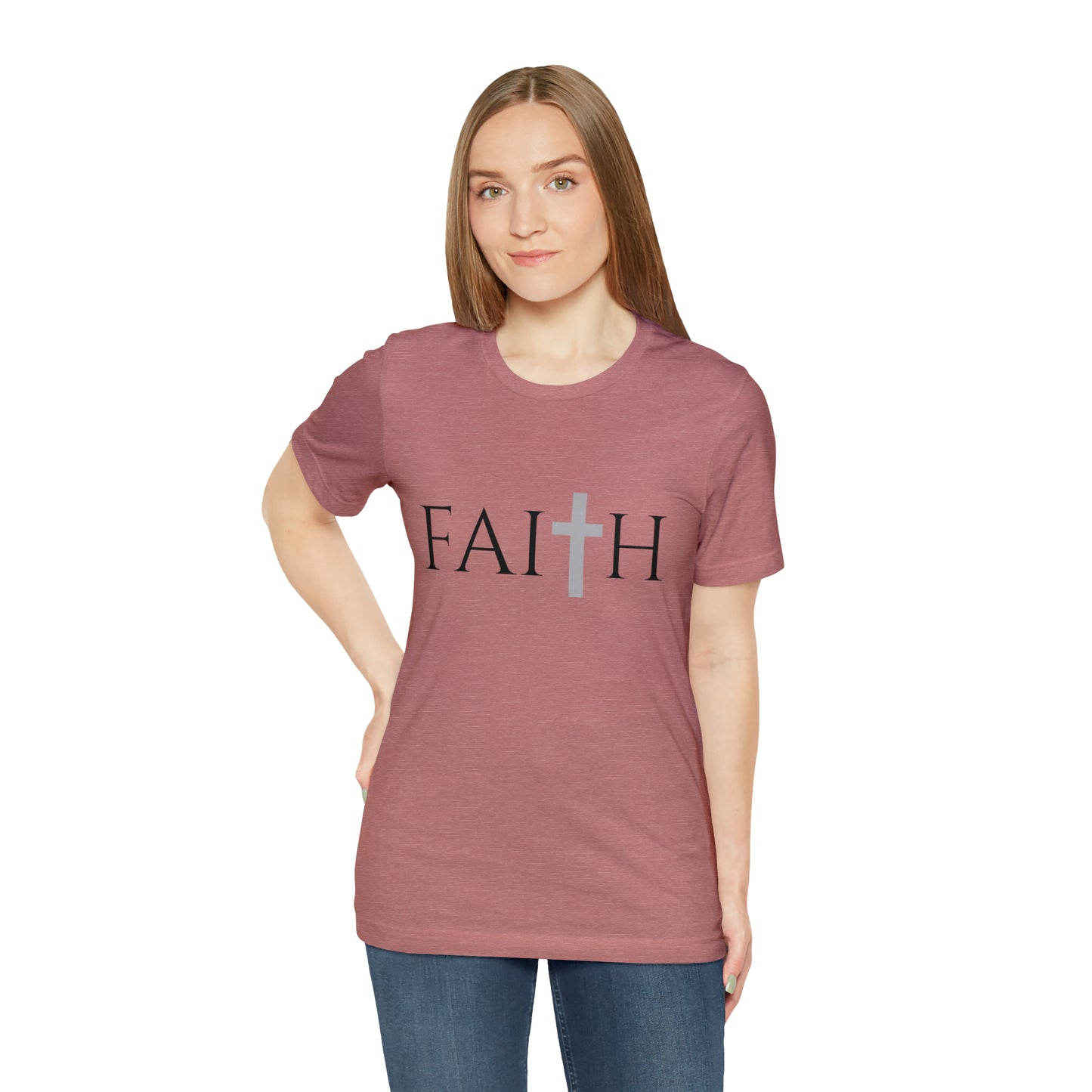 FAITH Unisex Jersey Short Sleeve Tee