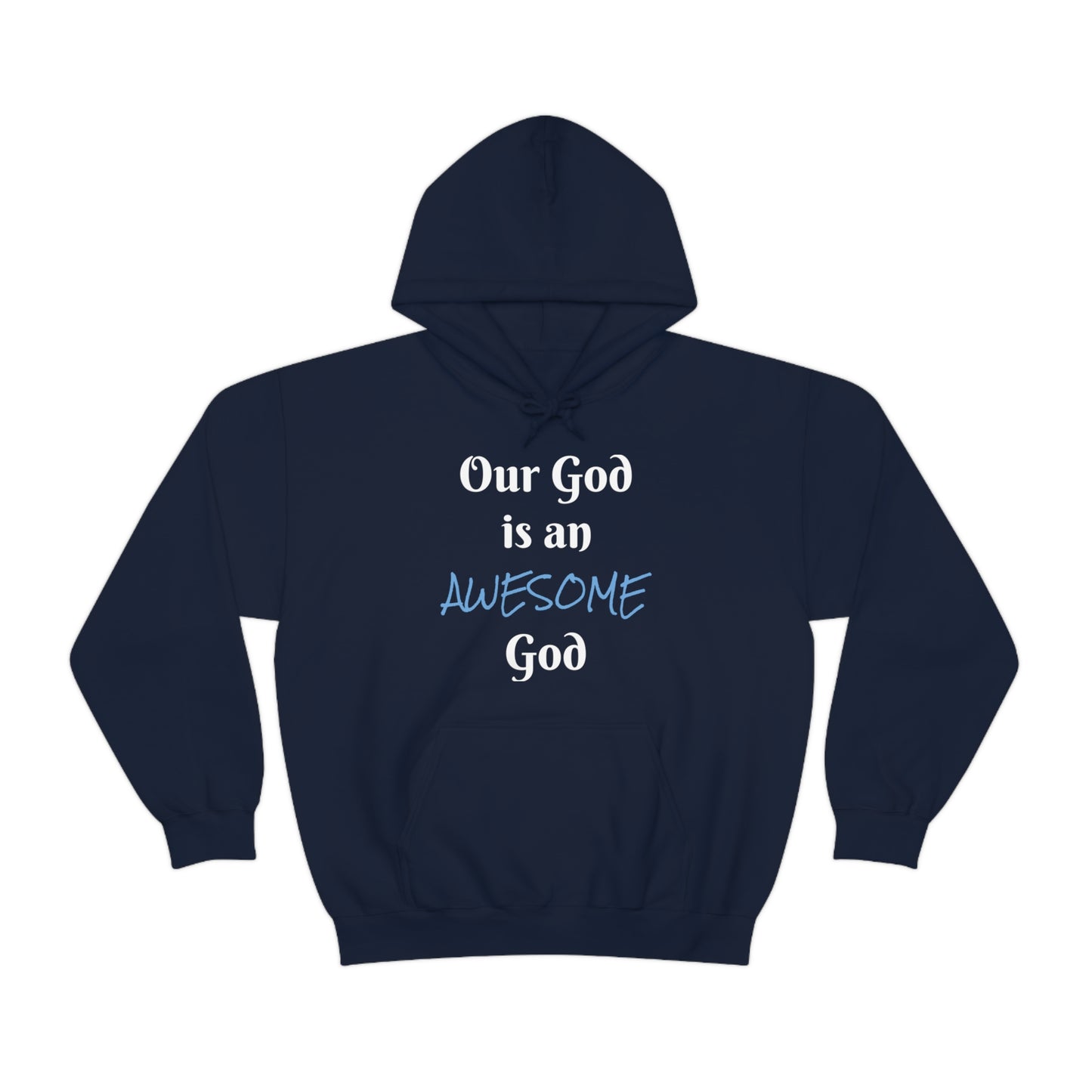 Awesome God Unisex Heavy Blend™ Hooded Sweatshirt