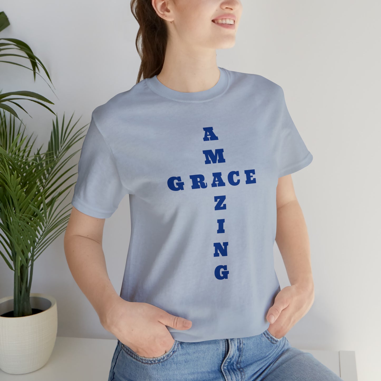 Amazing Grace Unisex Jersey Short Sleeve Tee