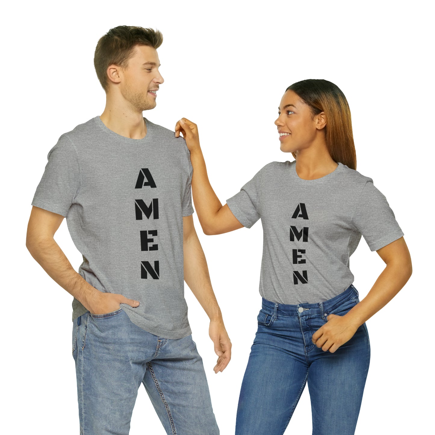 AMEN Unisex Jersey Short Sleeve Tee