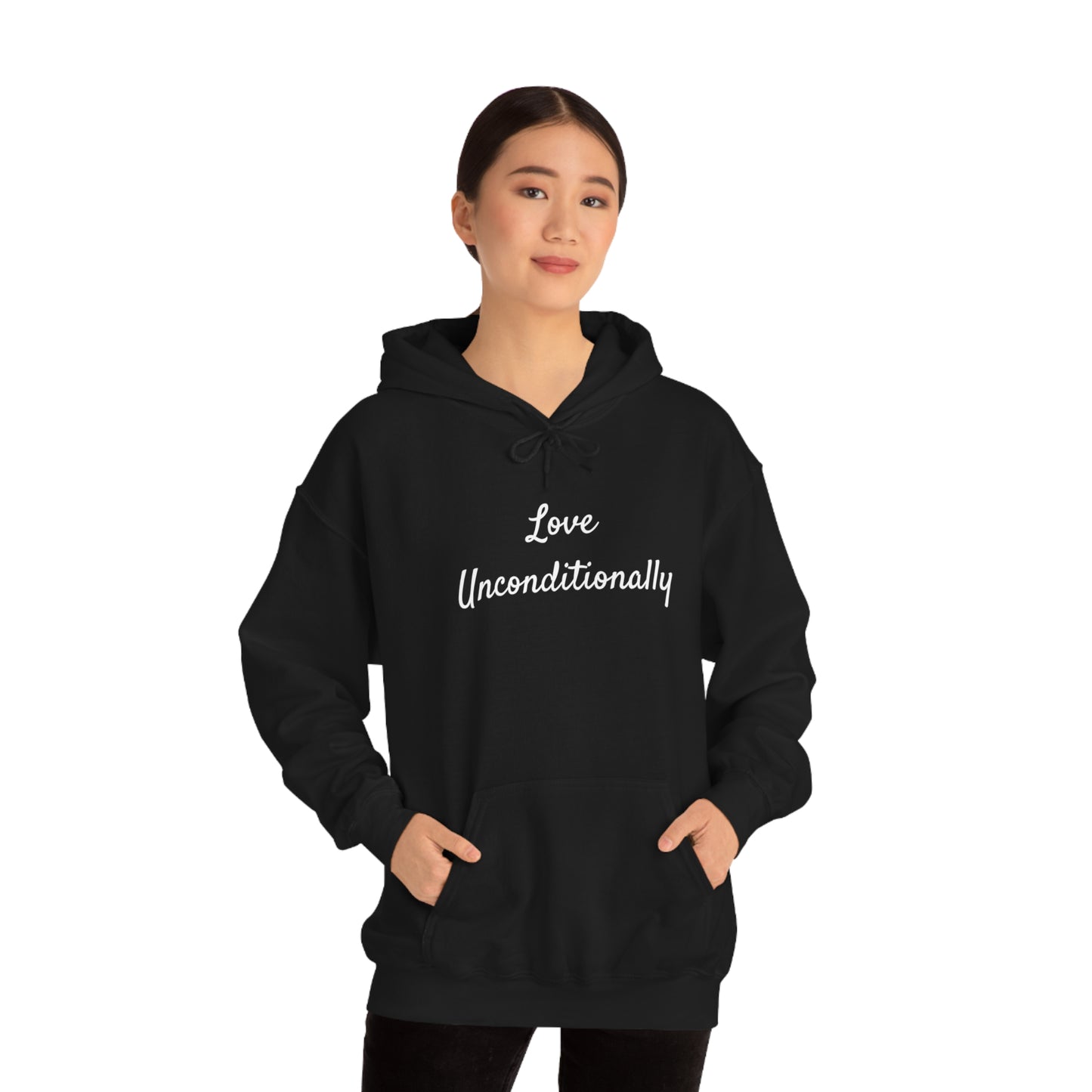 Love Unconditionally Unisex Heavy Blend™ Hooded Sweatshirt