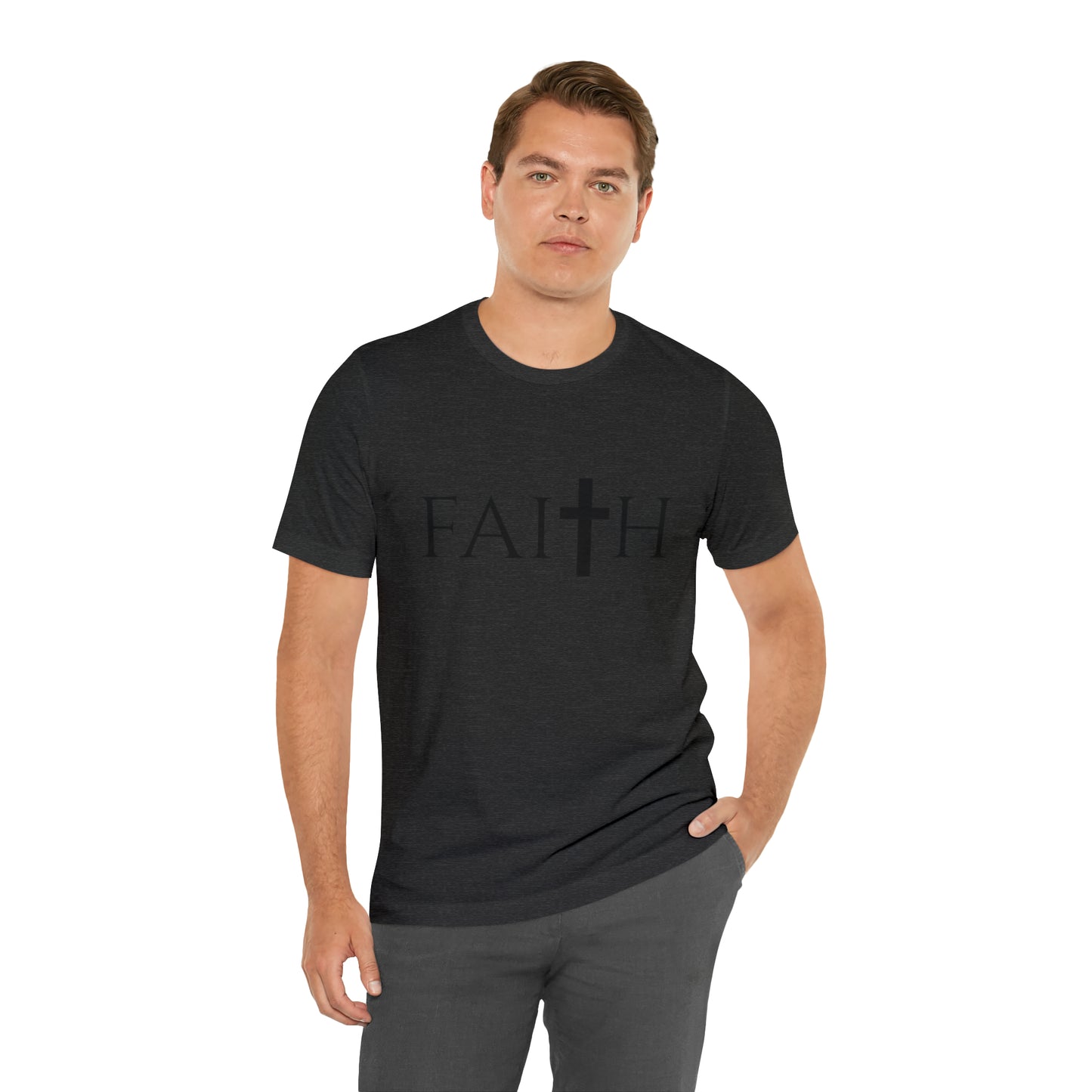 FAITH Unisex Jersey Short Sleeve Tee