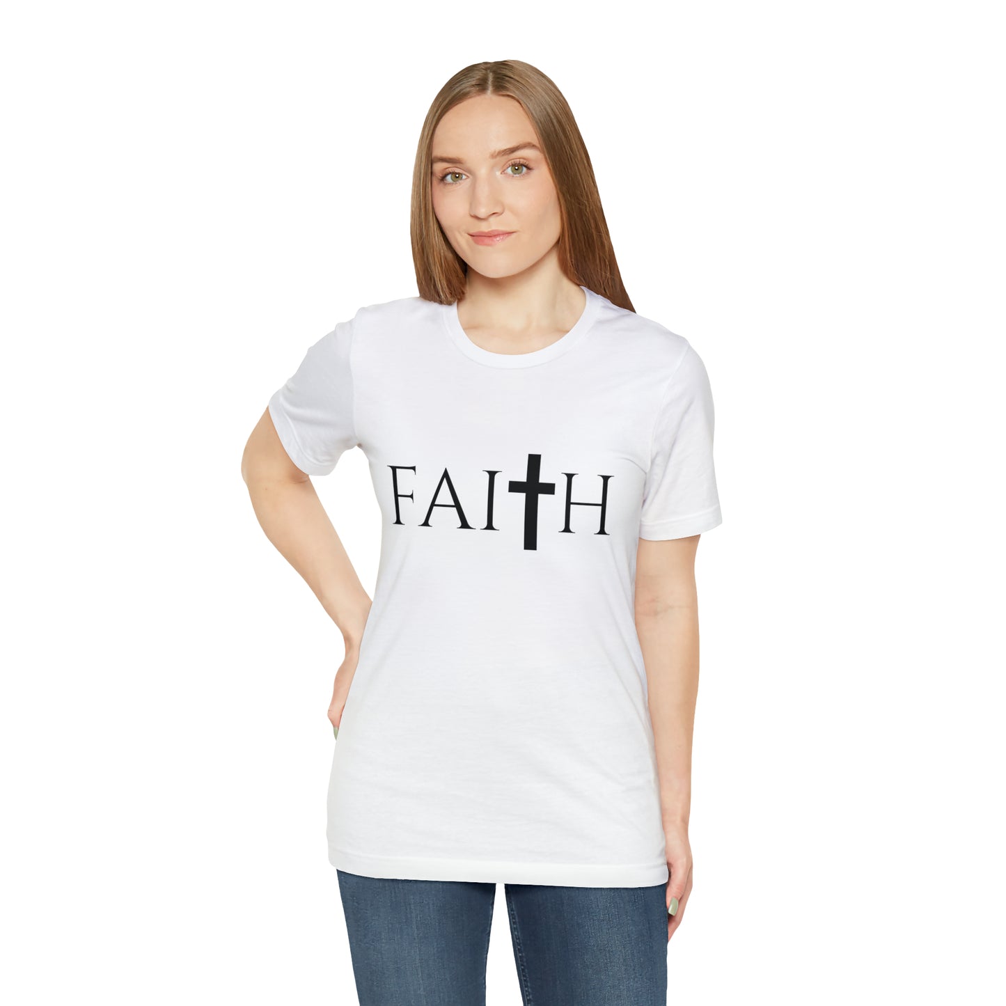 FAITH Unisex Jersey Short Sleeve Tee