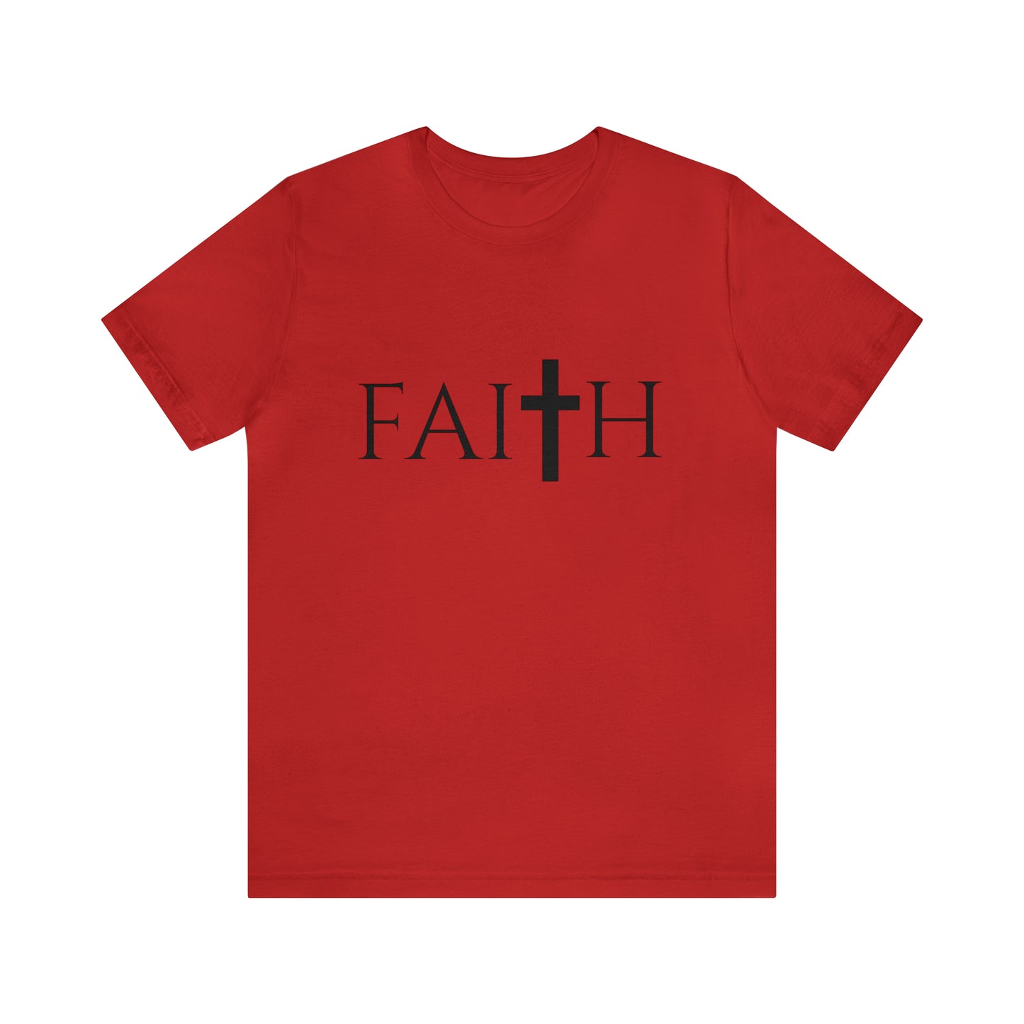 FAITH Unisex Jersey Short Sleeve Tee