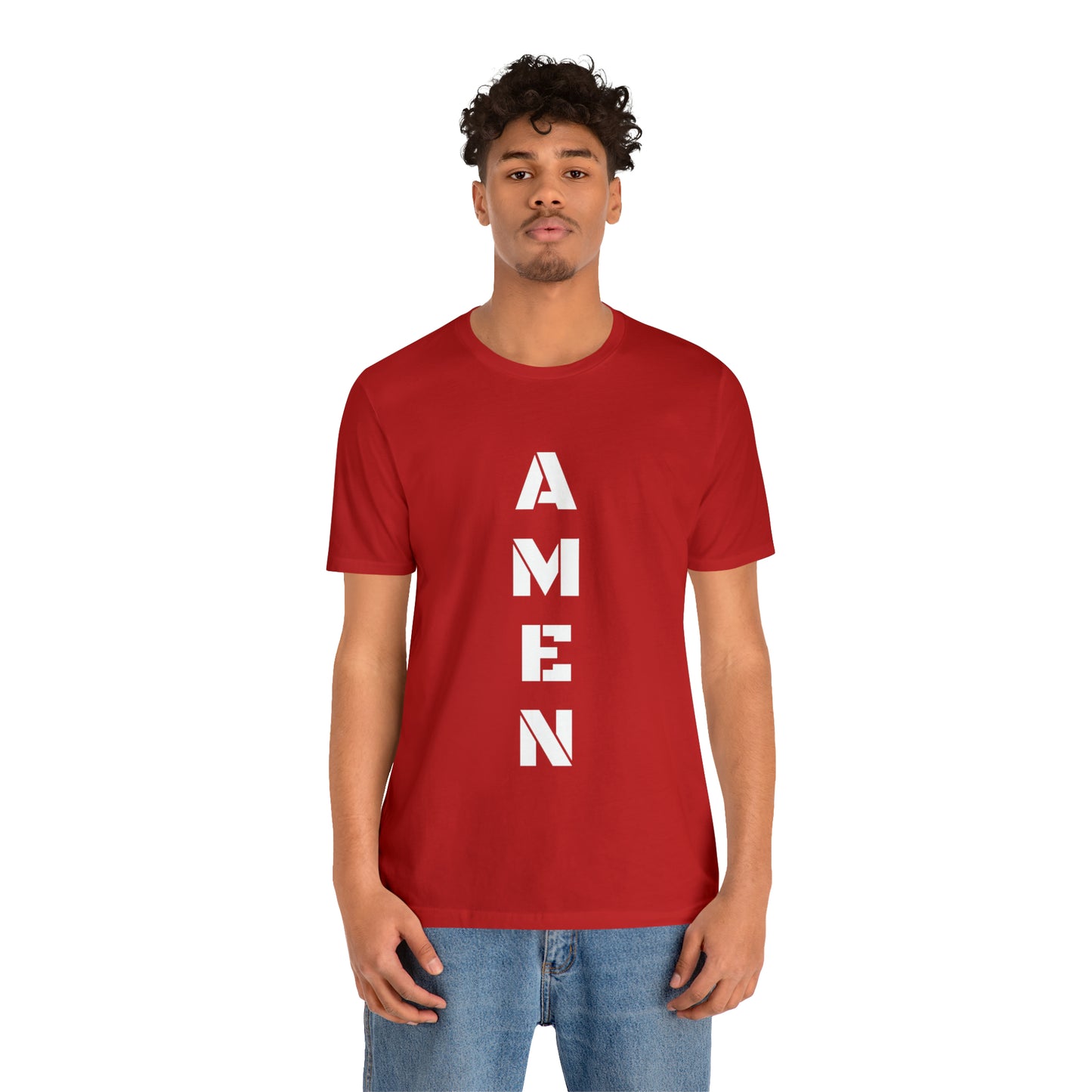 AMEN Unisex Jersey Short Sleeve Tee