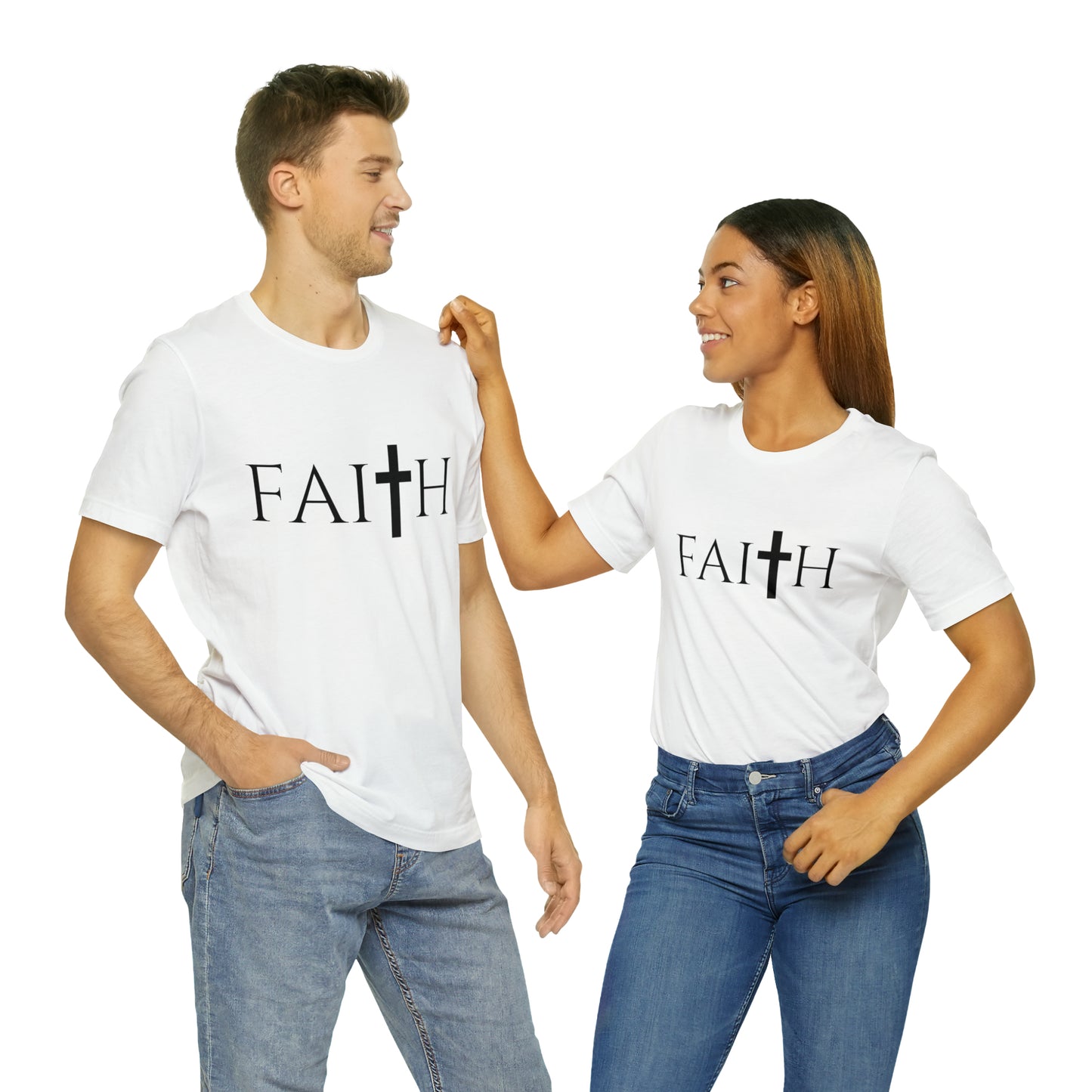 FAITH Unisex Jersey Short Sleeve Tee