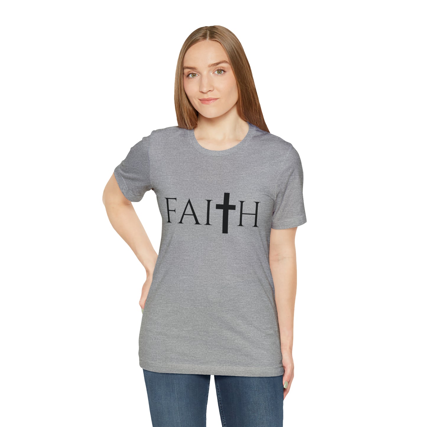 FAITH Unisex Jersey Short Sleeve Tee