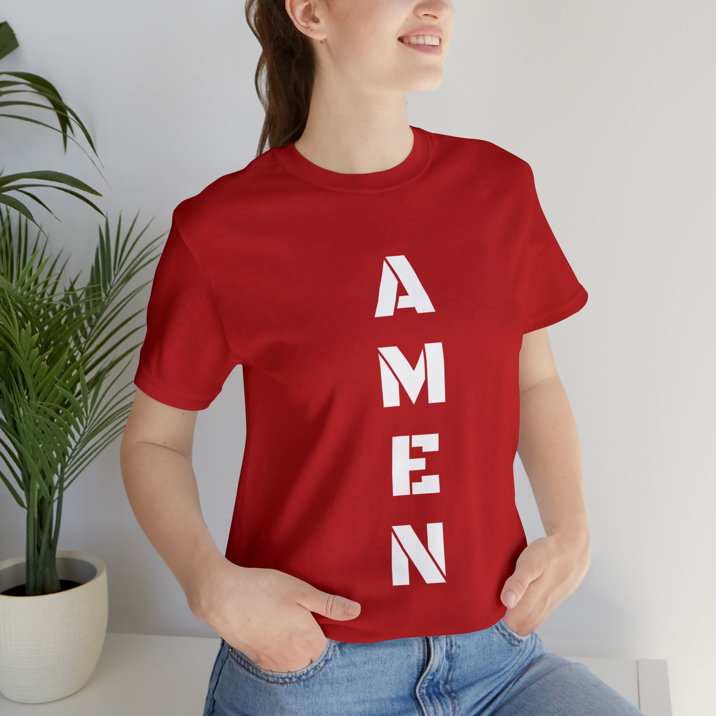 AMEN Unisex Jersey Short Sleeve Tee