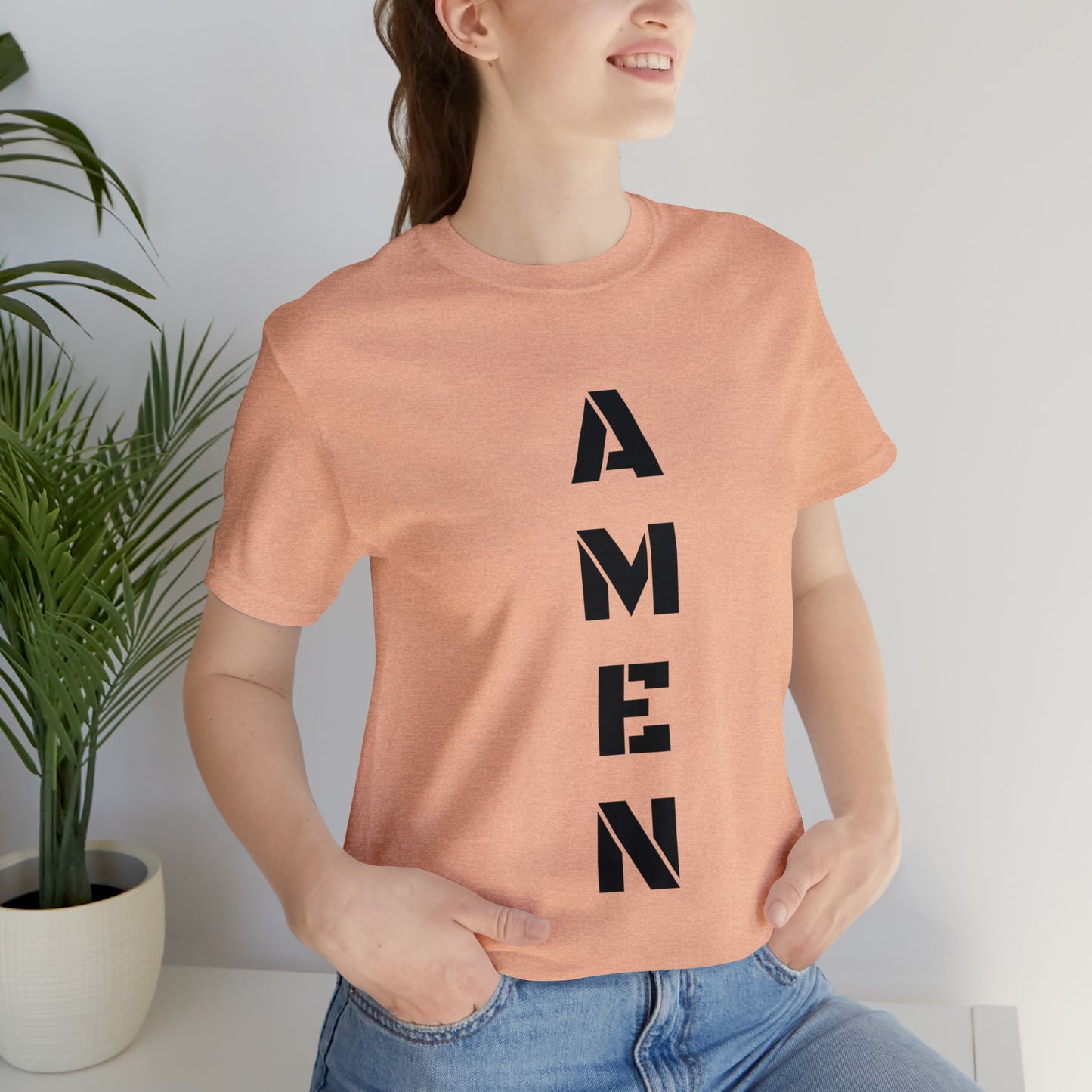 AMEN Unisex Jersey Short Sleeve Tee