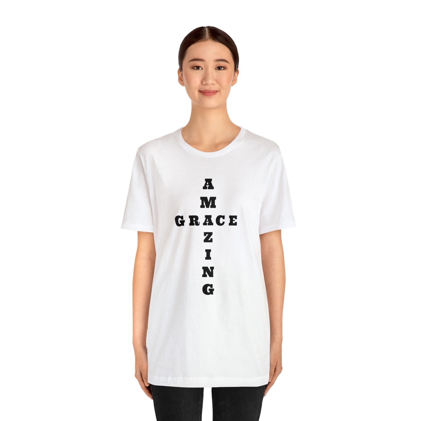 Amazing Grace Unisex Jersey Short Sleeve Tee