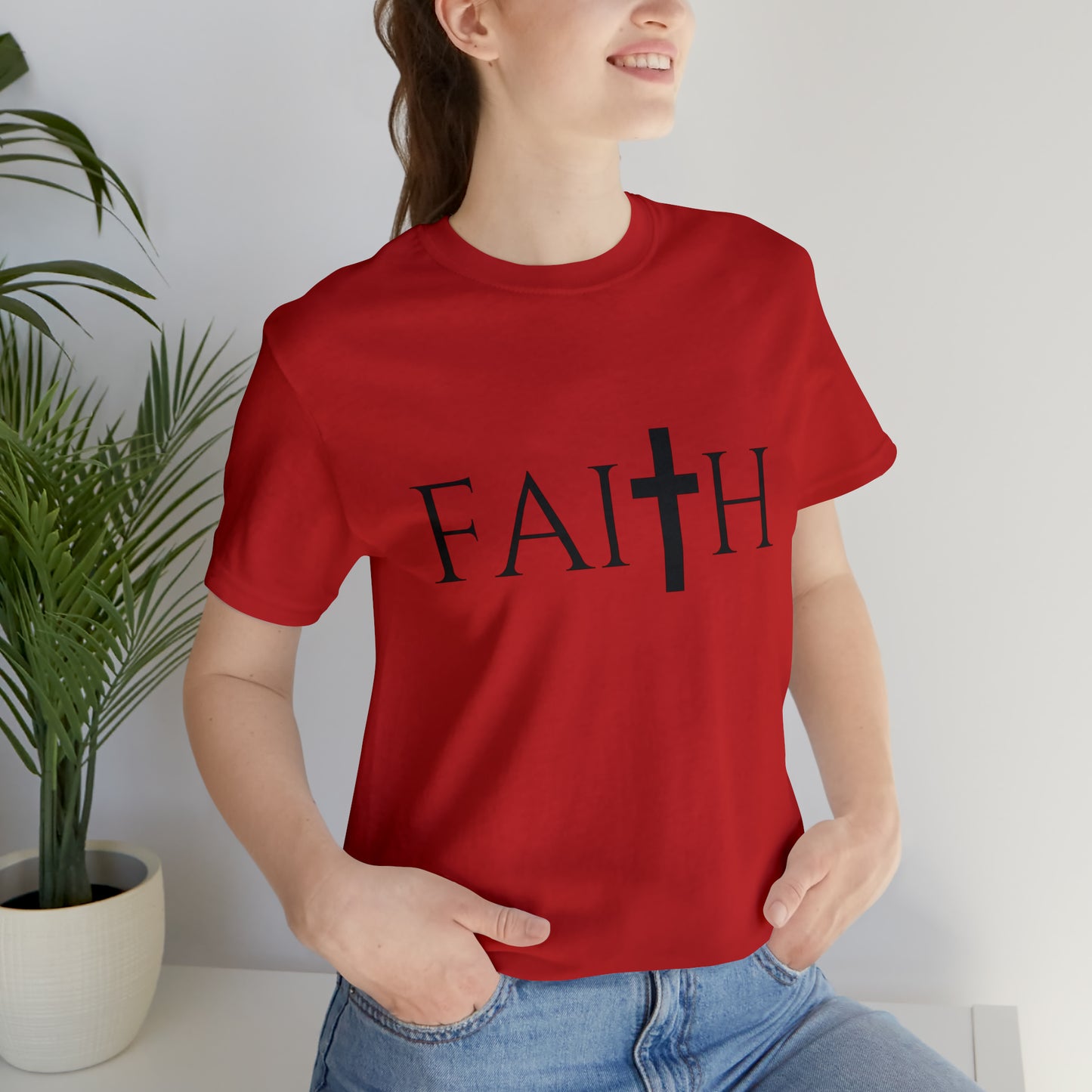 FAITH Unisex Jersey Short Sleeve Tee