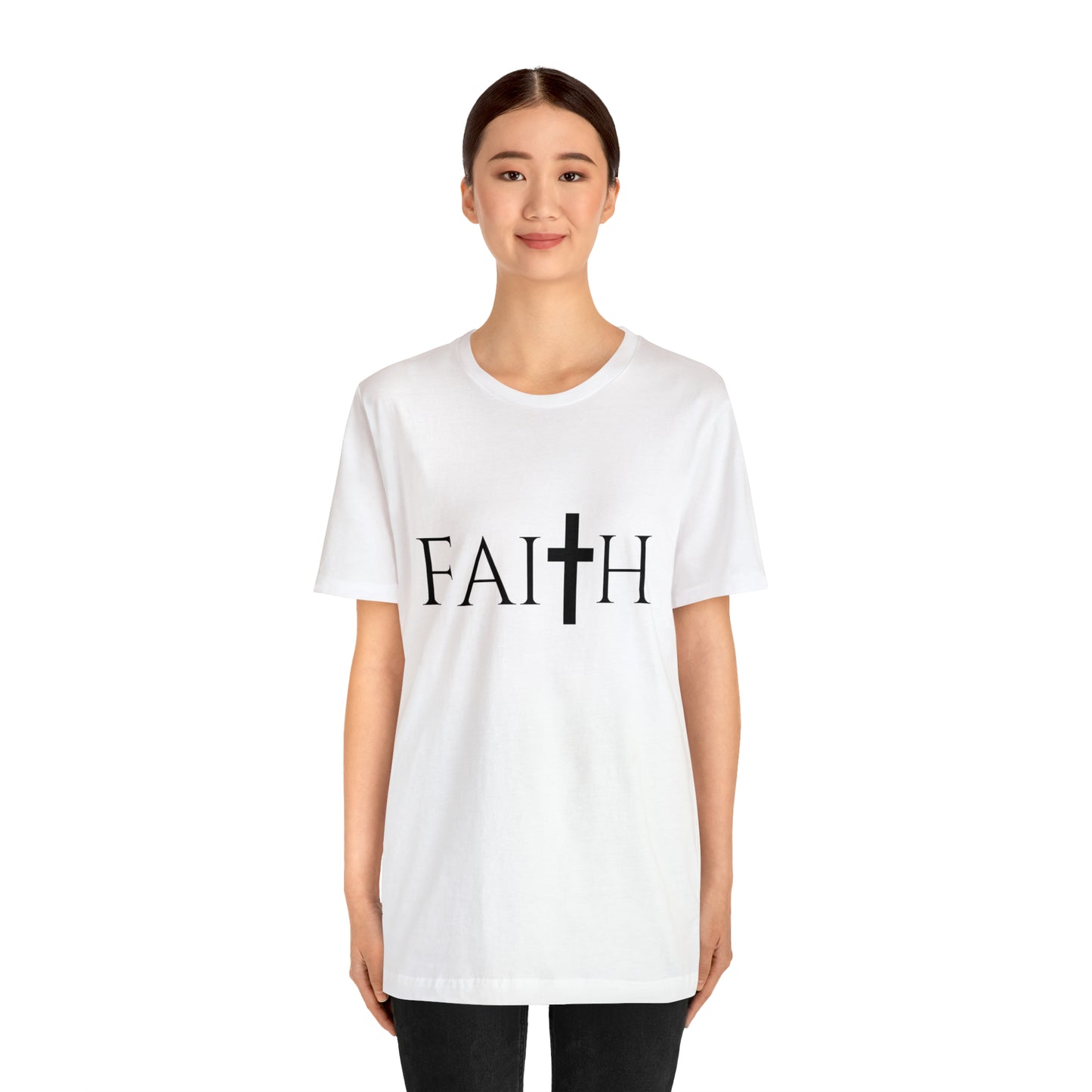 FAITH Unisex Jersey Short Sleeve Tee