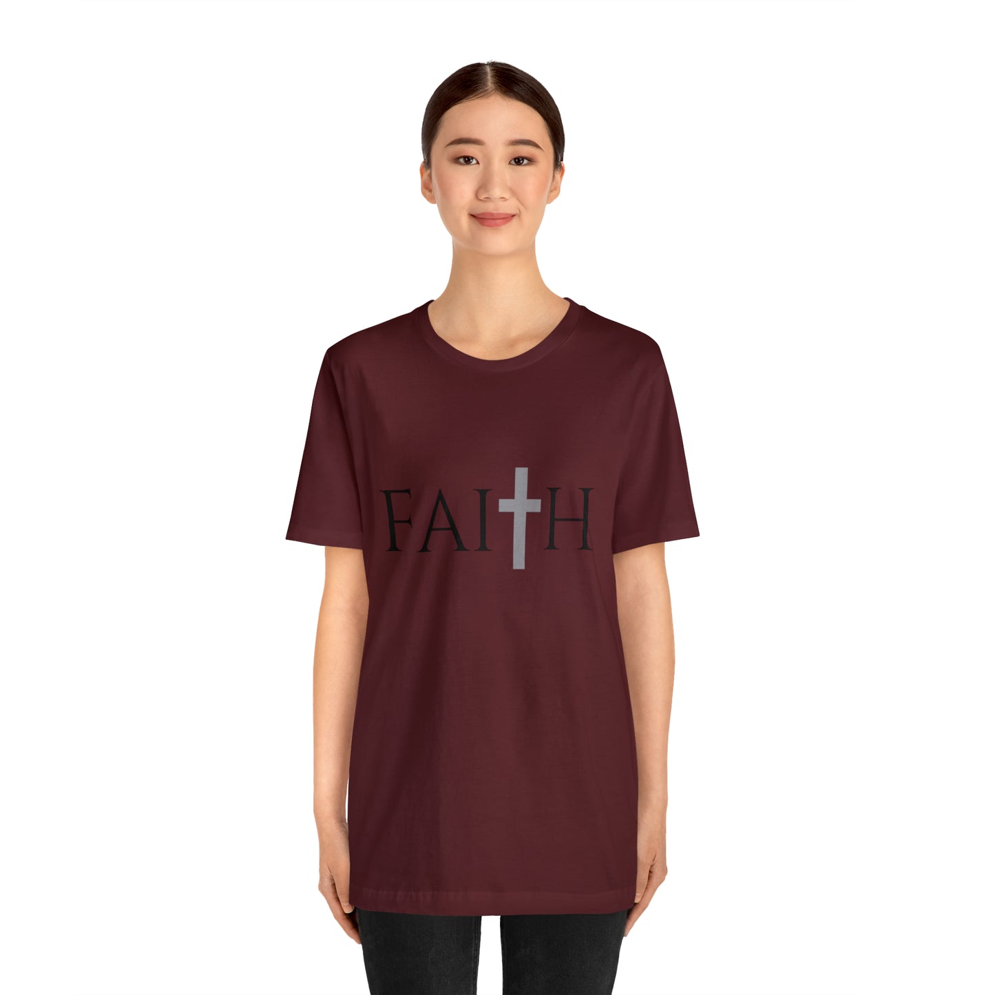 FAITH Unisex Jersey Short Sleeve Tee