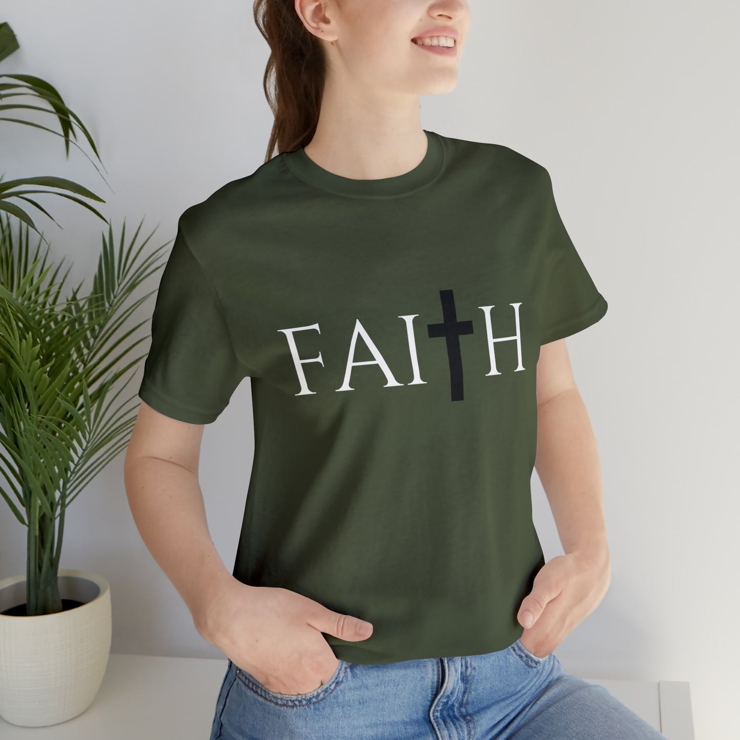 FAITH Unisex Jersey Short Sleeve Tee