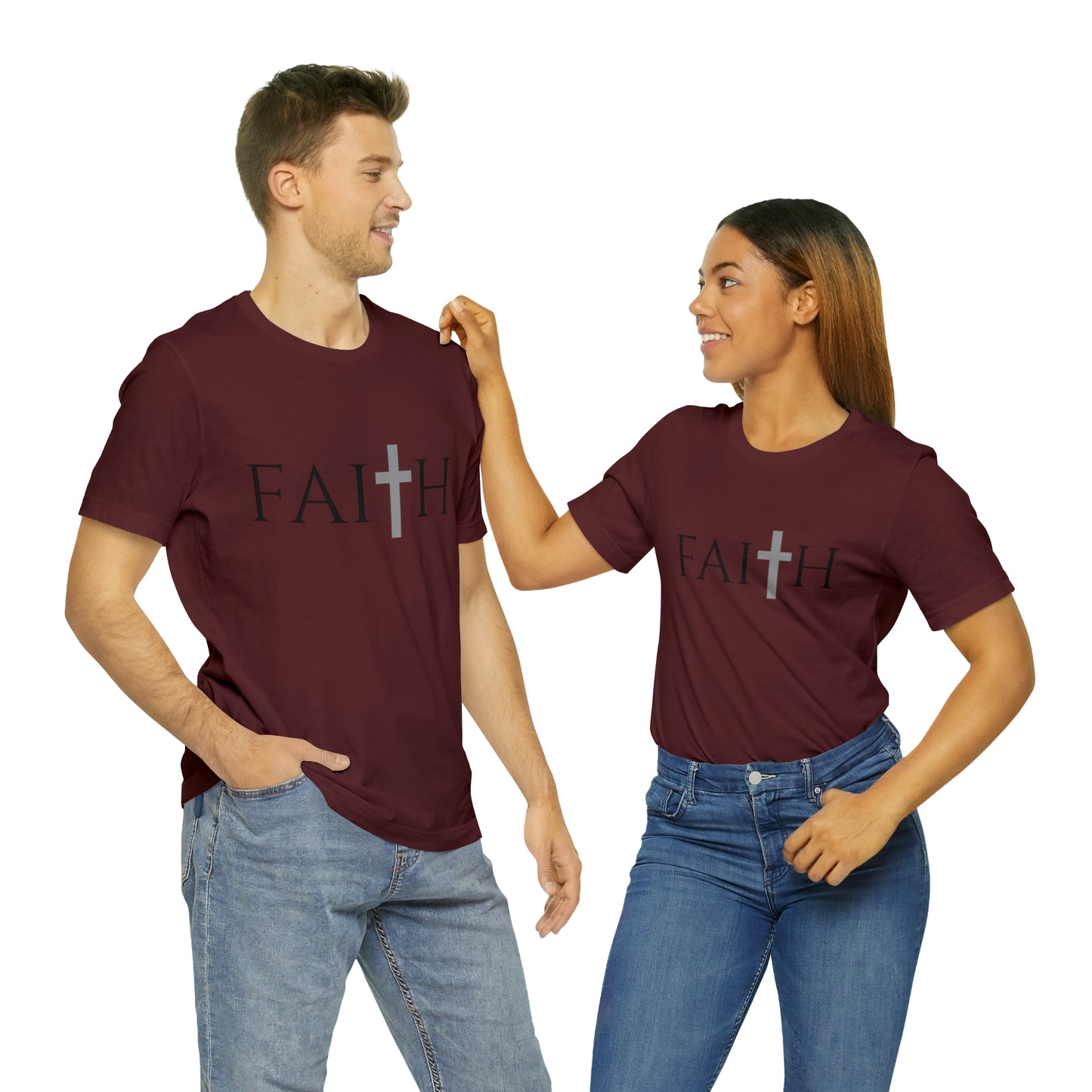 FAITH Unisex Jersey Short Sleeve Tee